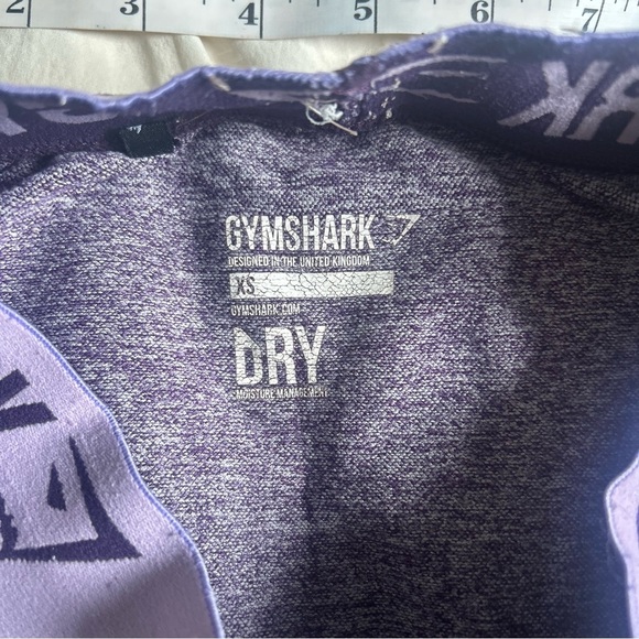 Women’s Gymshark Flex Leggings Rich Purple Marl XS - Picture 4 of 5